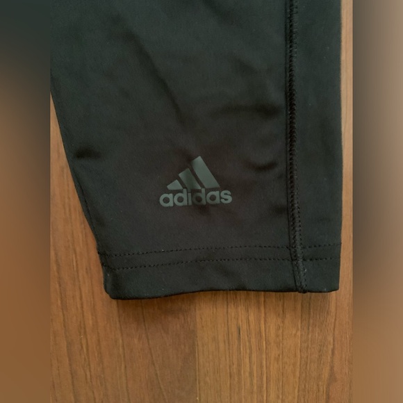 ADIDAS Women’s Climalite Leggings Black Size Large - Picture 4 of 6